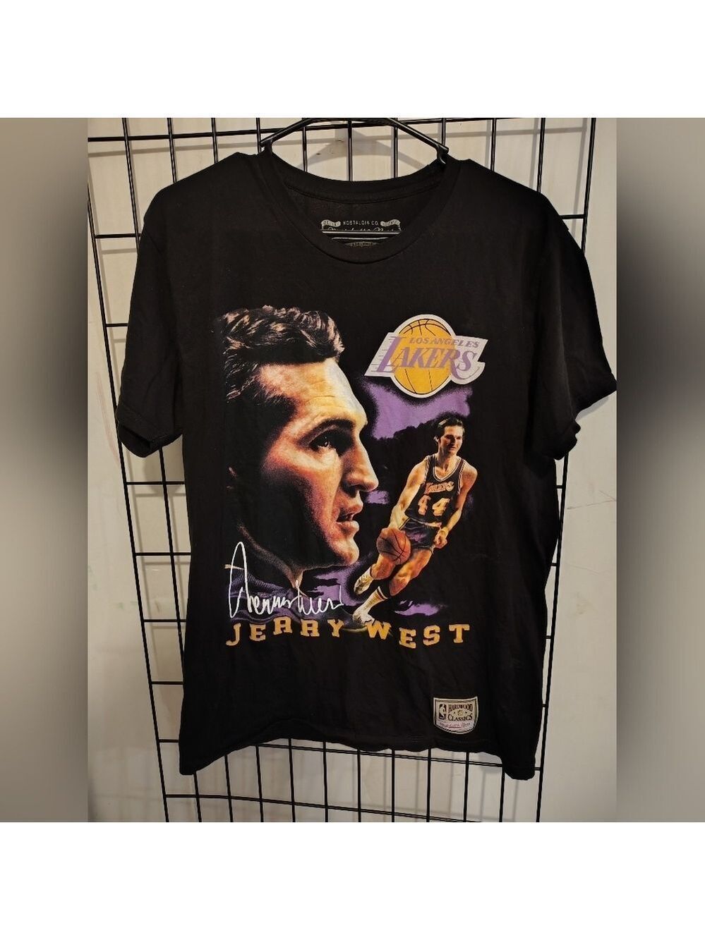 Mitchell & Ness Jerry West Lakers T-Shirt
